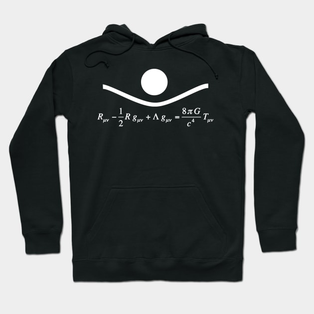 Formula of General Relativity Hoodie by Silentrebel